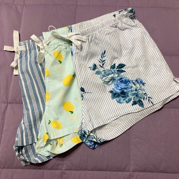 Old Navy Other - Old Navy Spring/Summer Pajama Shorts, Set of 3